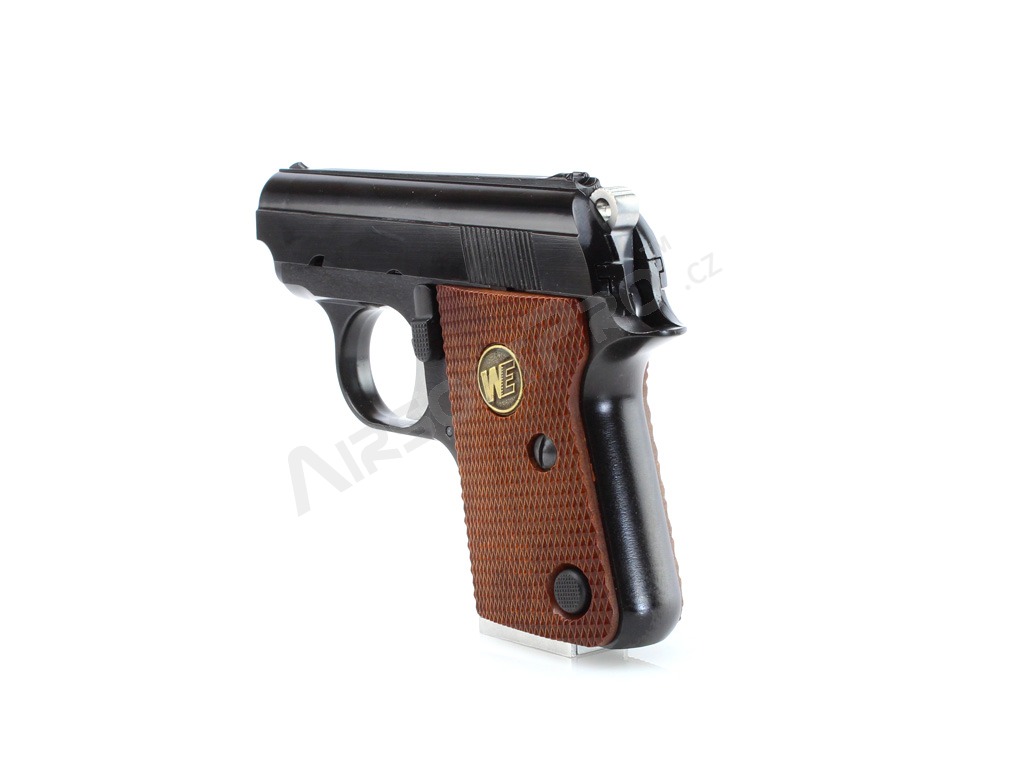 Pistola de airsoft 1908 .25 ACP (CT25)- fullmetal, blowback, negra [WE]