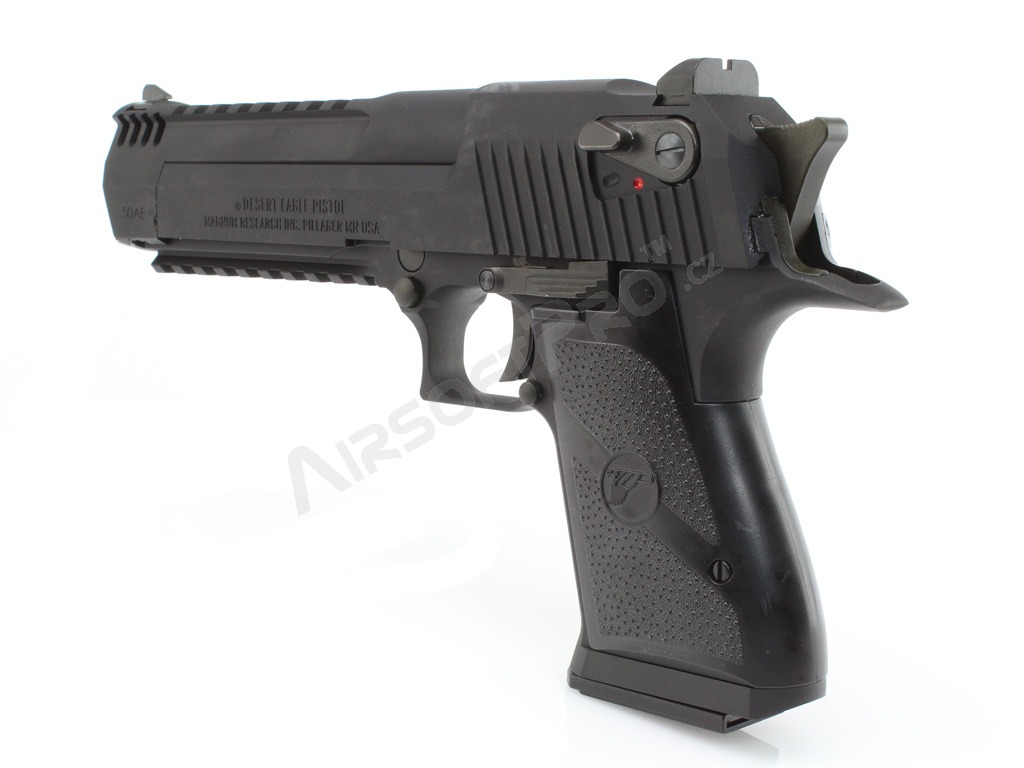 Airsoftová pistole DE L6 .50AE, kovový závěr, plyn blowback (GBB) - černá - VRÁCENÁ [WE], Desert Eagle