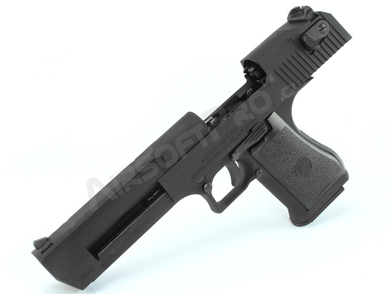 Airsoftová pistole DE .50AE, kovový závěr, plyn blowback (GBB) - černá [WE]