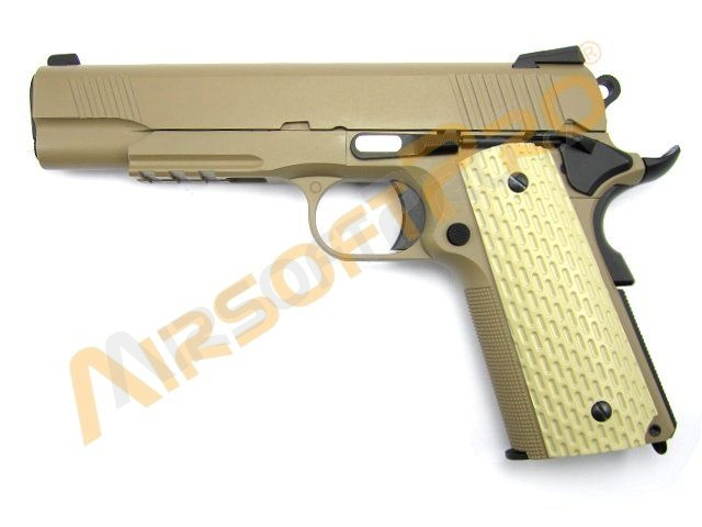 Airsoftová pistole Kimber Desert Warrior 5.1 , celokov, blowback [WE]