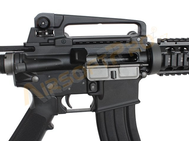 Airsoftová zbraň  M4 CQBR GBB - celokov, blowback, černá [WE]