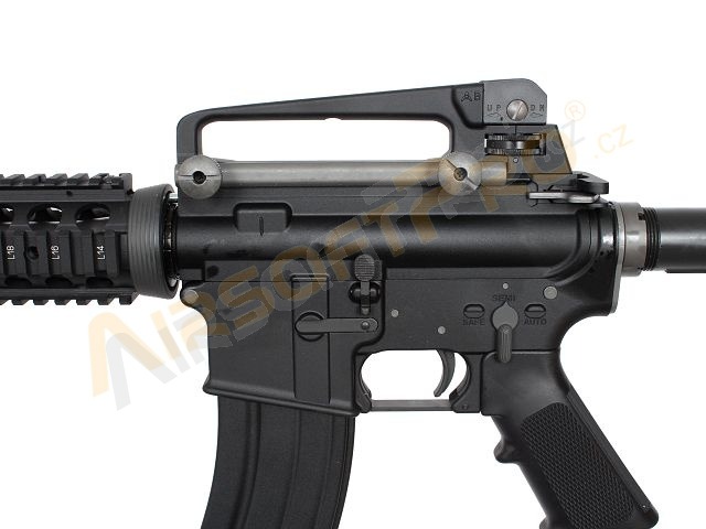 Airsoftová zbraň  M4 CQBR GBB - celokov, blowback, černá [WE]