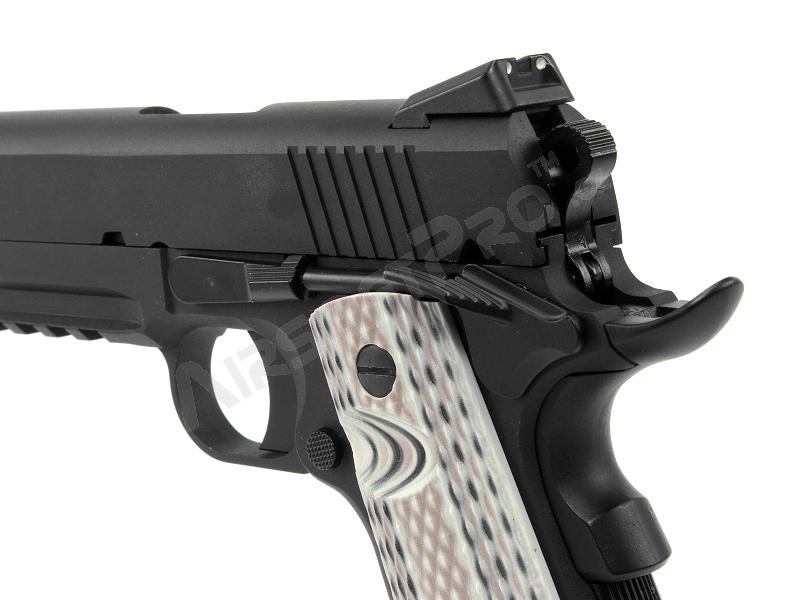 Airsoft pistol M45 A1 - GBB, full metal, black [WE]