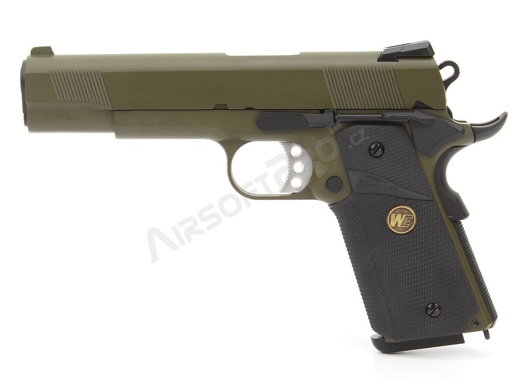 Pistola de airsoft M.E.U. SOC OD, fullmetal, blowback [WE]