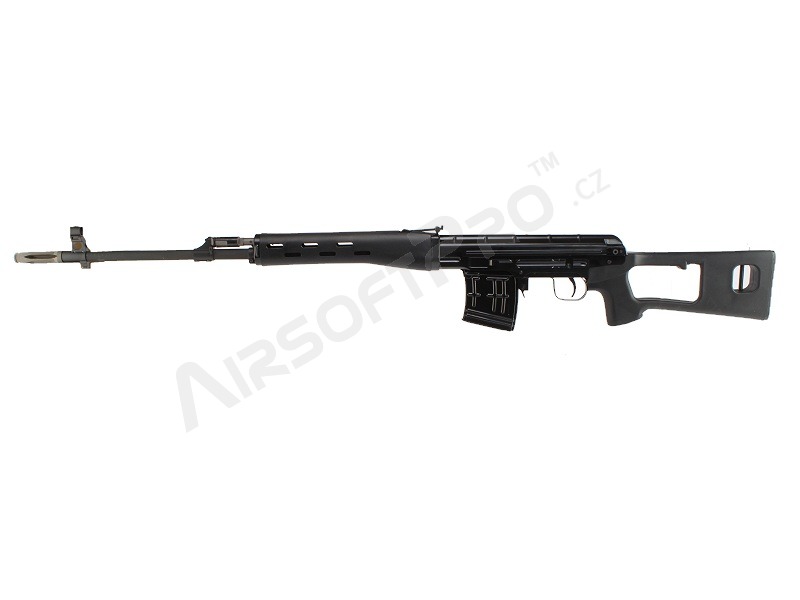 Airsoft sniper SVD GBB (ACE VD) - celokov, blowback, černý [WE]