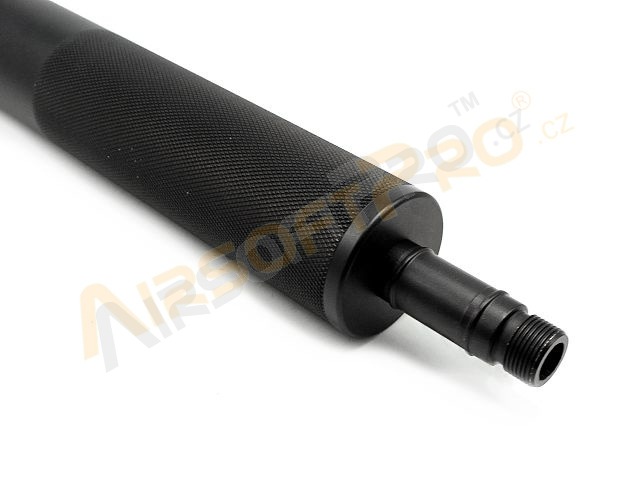 Silenciador metálico 185 x 38mm - negro [Well]