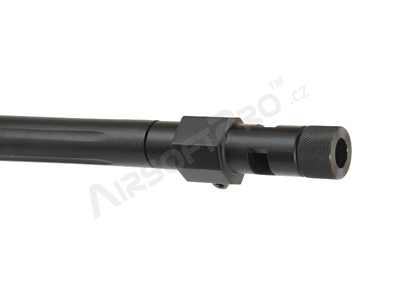 Airsoft sniper MB4414D + optika a dvojnožka - olivová [Well]